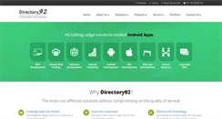 Desktop Screenshot of directory92.com